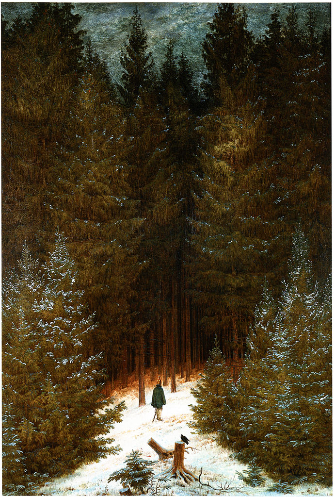 Gemälde „Der Chasseur im Walde“