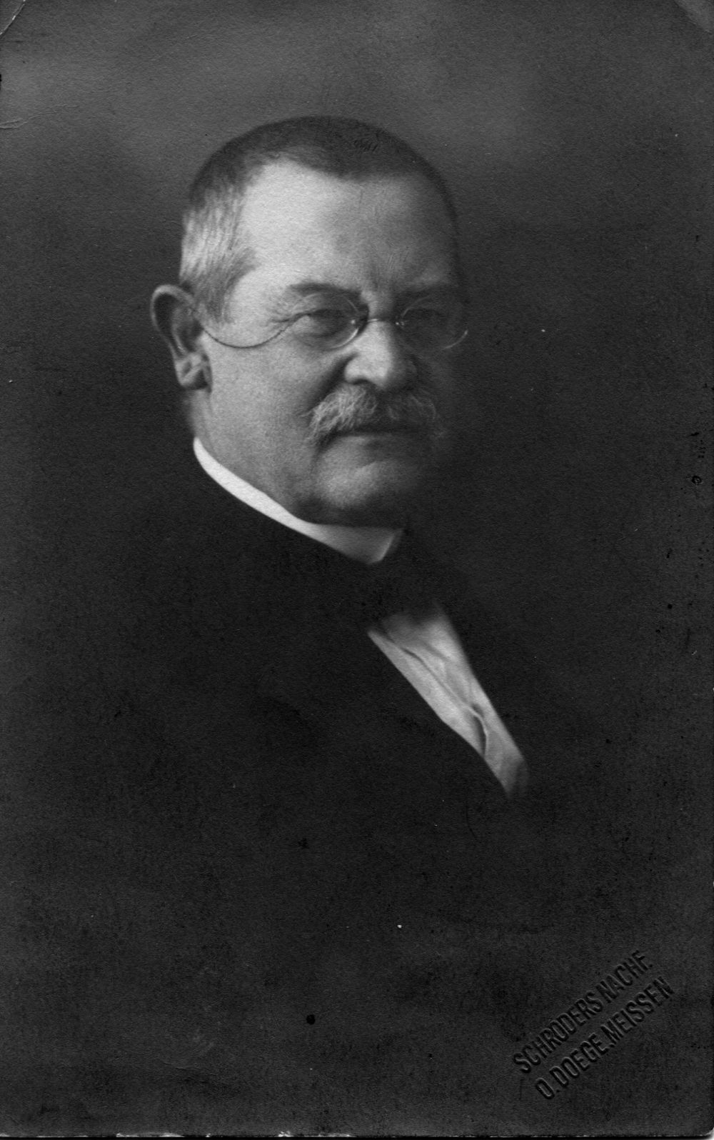 Porträt des Schriftstellers Ludwig Kubel